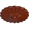 Ekena Millwork Shakuras Ceiling Medallion (Fits Canopies up to 1 3/8"), Hand-Painted Firebrick, 9"OD x 1 3/8"P CM09SHFIF - alternate 4